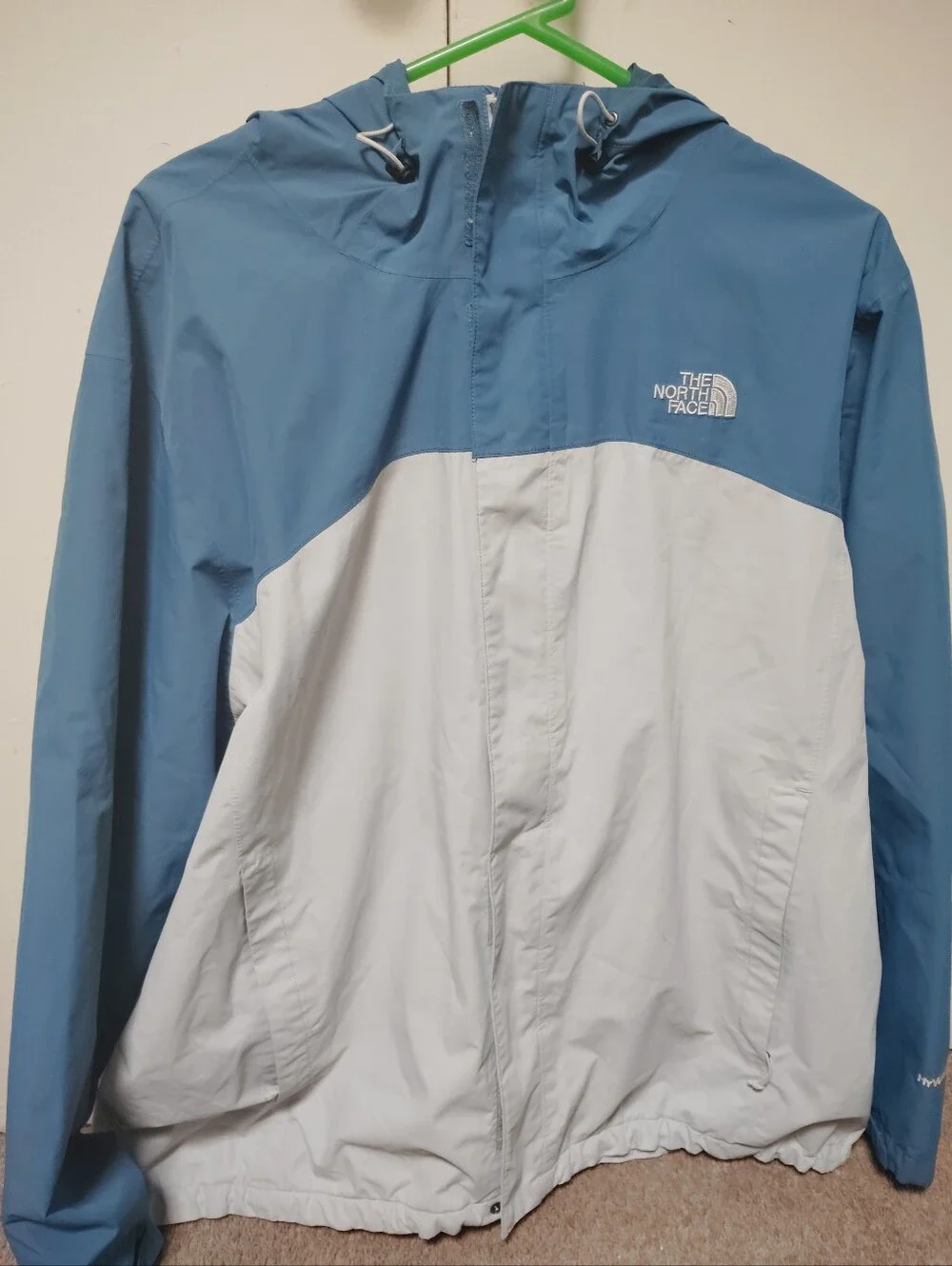 The North Face Venture Jacket Men's Sz. XXL High Rise Grey/ Dish Blue